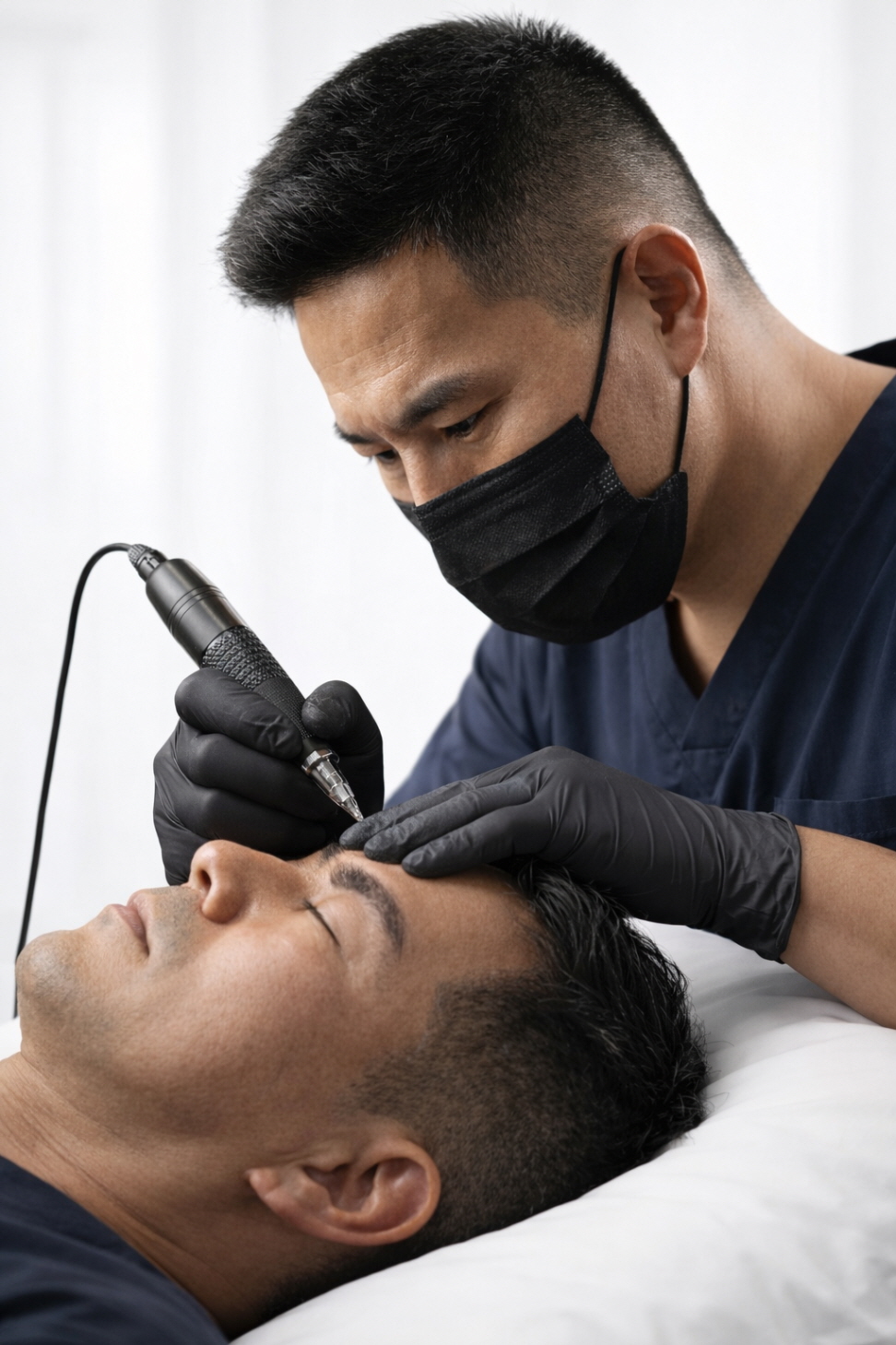 원장님 시술 모습